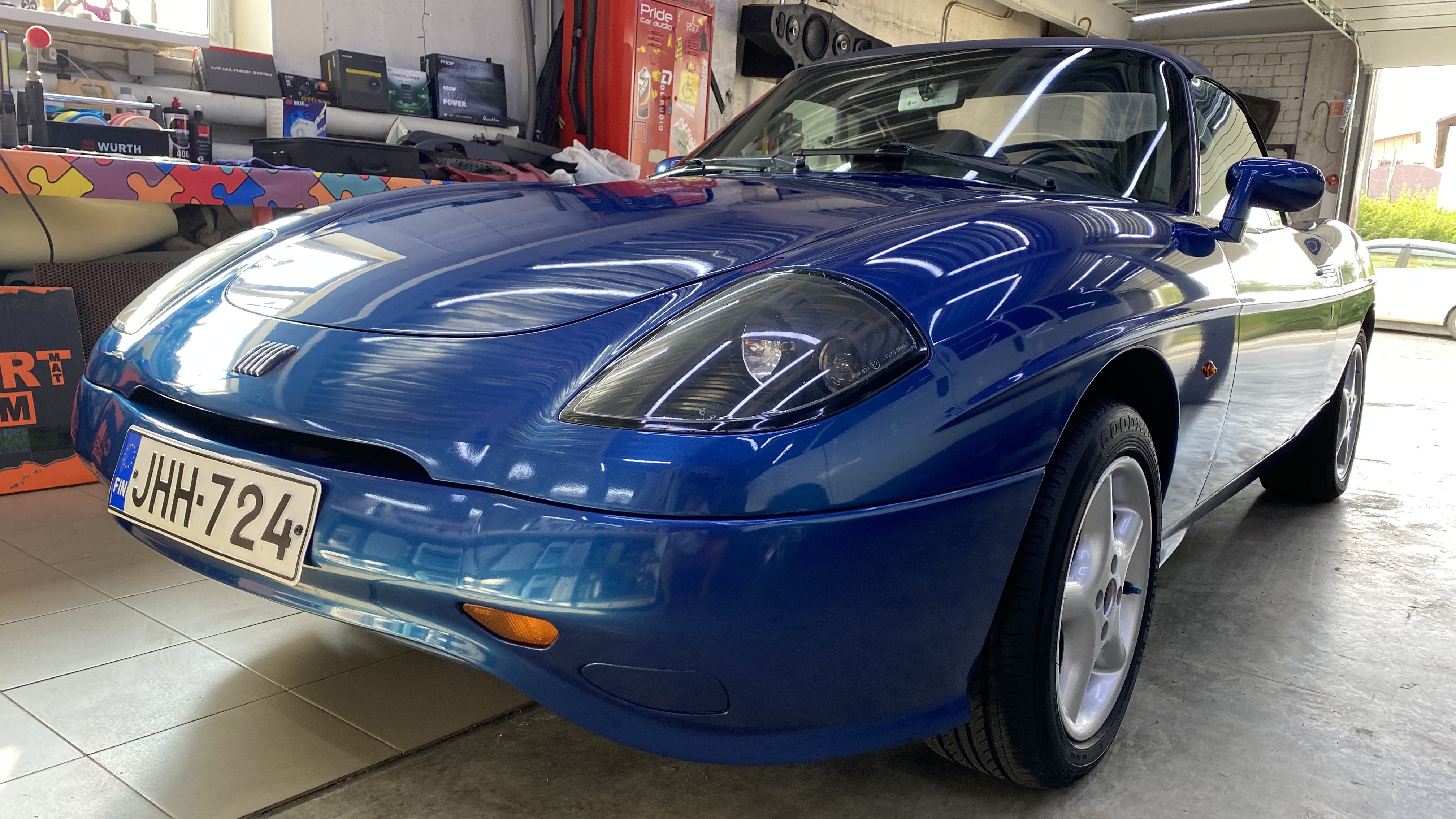 Раритетный FIAT - работа 12