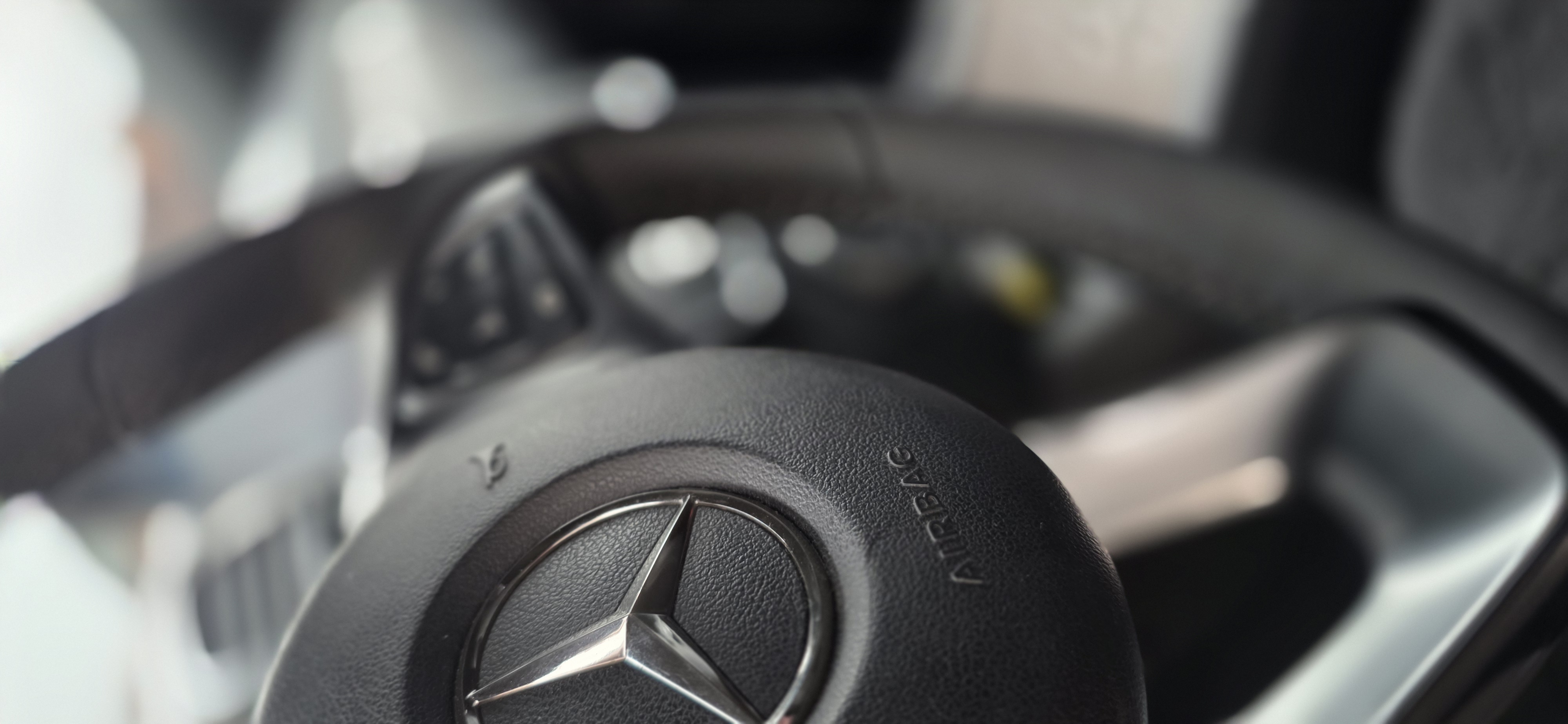 Руль Mercedes GLE кожа NAPPA - работа 1