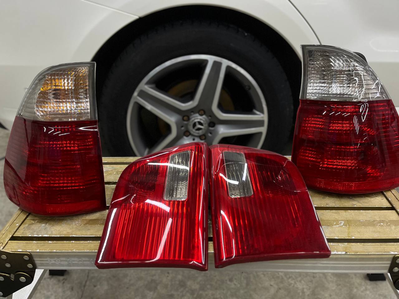 Тюнинг оптики замена линз - работа 7