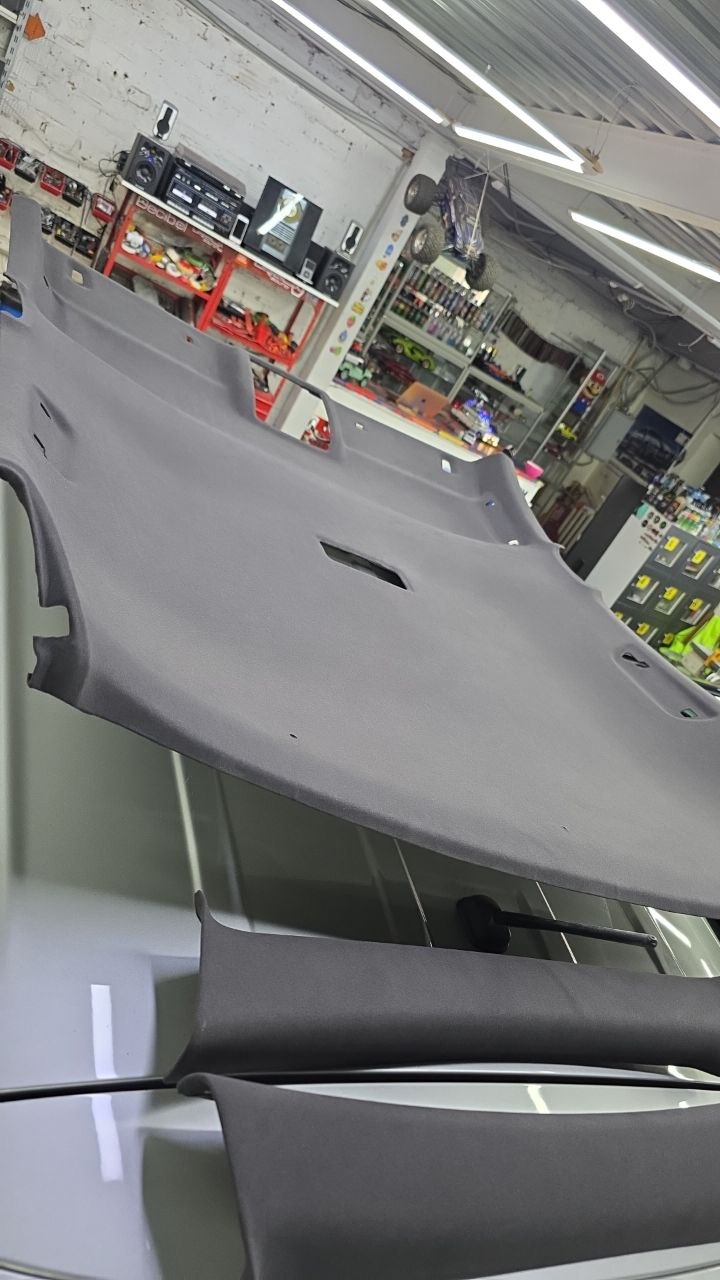 Перетяжка потолка! - работа 2