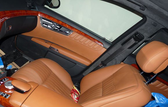 Mercedes 221 - работа 4